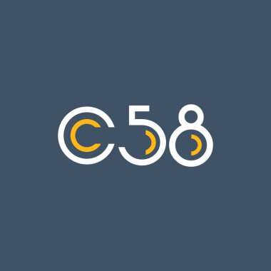 logo C58 logosu yuvarlak 