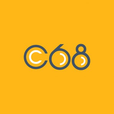 logo C68 logo yuvarlak 