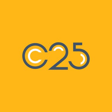 logo C25 logosu yuvarlak 