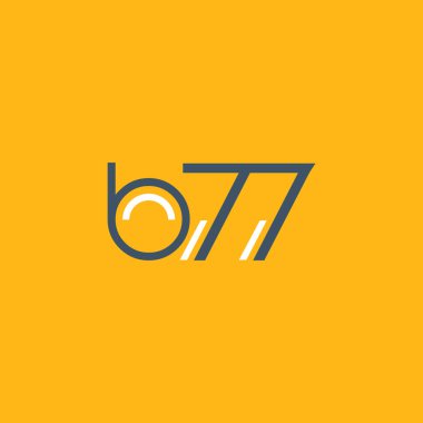logo B77 logo yuvarlak 