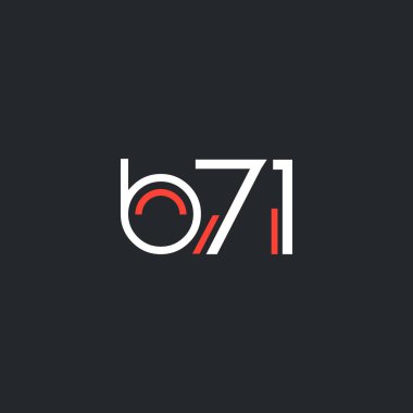 logo logo B71... yuvarlamak 