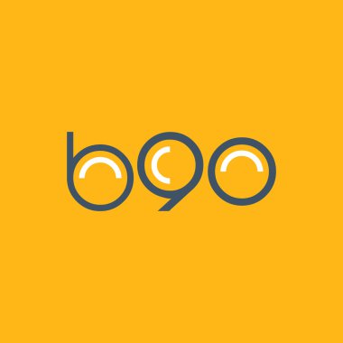 logo B90 logosu yuvarlak 