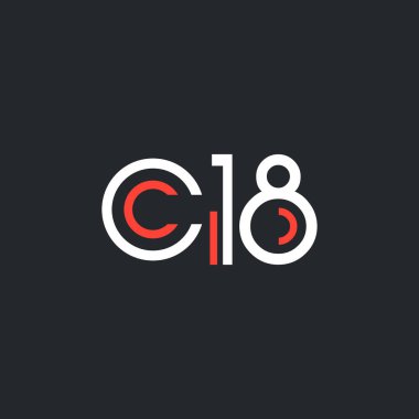 logo C18 logosu yuvarlak 