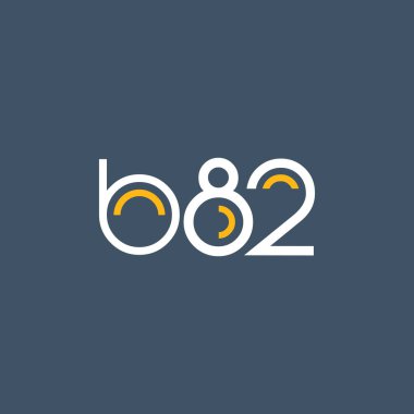 logo B82 logo yuvarlak 