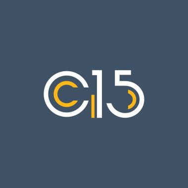 logo C15 logosu yuvarlak 