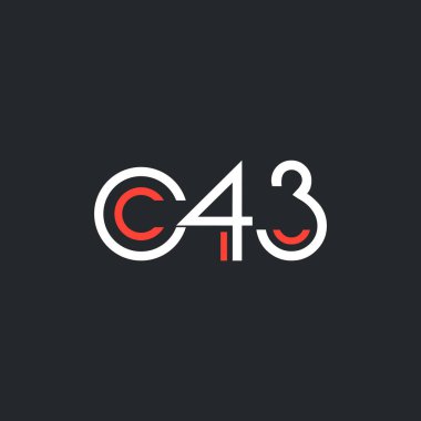 logo C43 logosu yuvarlak 