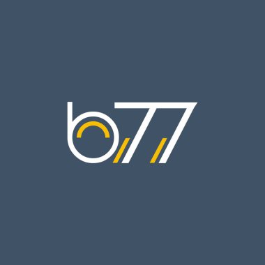 logo B77 logo yuvarlak 