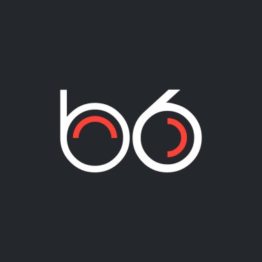 logo B6 logosu yuvarlak 