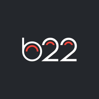 logo B22 logosu yuvarlak 