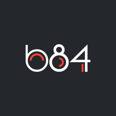 logo B84 logo yuvarlak 