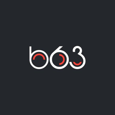 logo B63 logo yuvarlak 