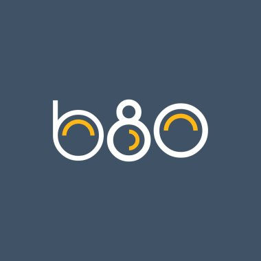 logo B80 logosu yuvarlak 