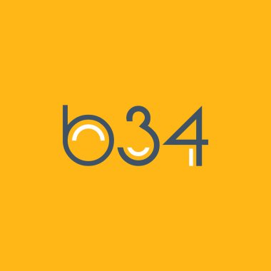 logo B34 logosu yuvarlak 