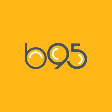 logo B95 logo yuvarlak 