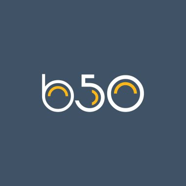 logo B50 logosu yuvarlak 