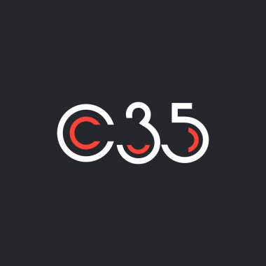 logo C35 logosu yuvarlak 