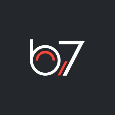 logo B7 logosu yuvarlak 