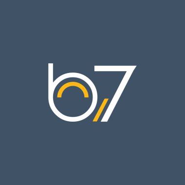 logo B7 logosu yuvarlak 