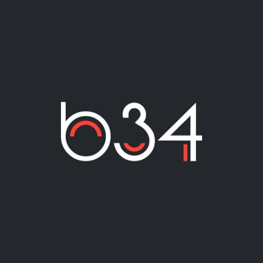 logo B34 logosu yuvarlak 