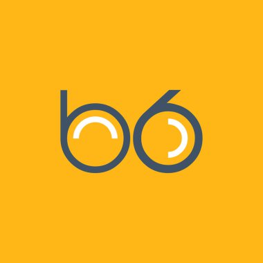 logo B6 logosu yuvarlak 