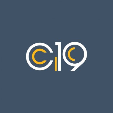 logo C19 logosu yuvarlak 