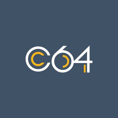 logo C64 logosu yuvarlak 