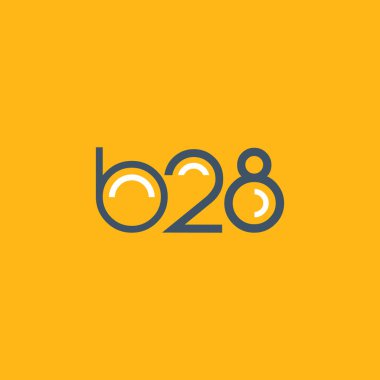 logo B28 logosu yuvarlak 