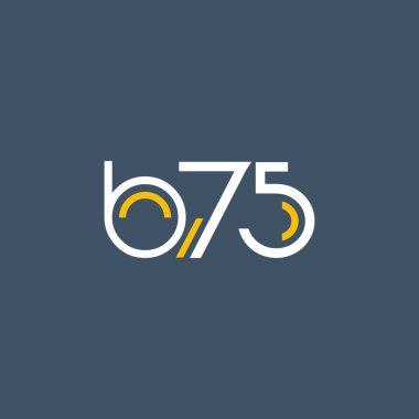 logo B75 logosu yuvarlak 