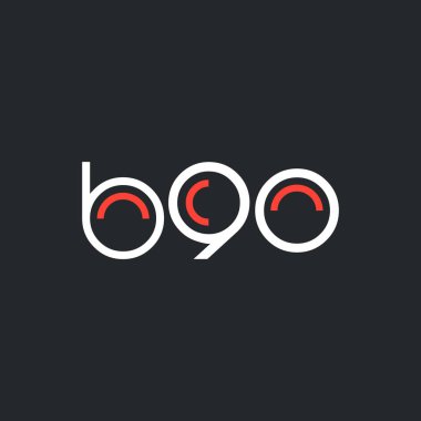 logo B90 logosu yuvarlak 
