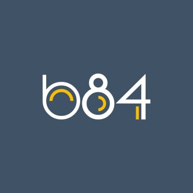 logo B84 logo yuvarlak 