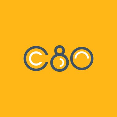 logo C80 logosu yuvarlak 