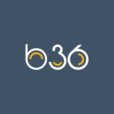 logo B36 logosu yuvarlak 