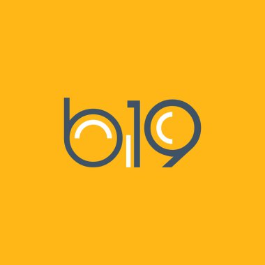 logo B19 logosu yuvarlak 
