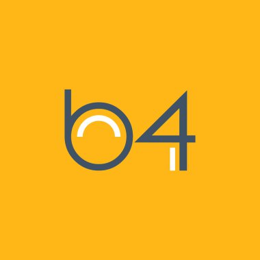 logo B4 logosu yuvarlak 