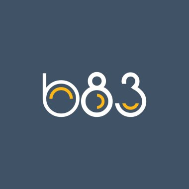 logo B83 logo yuvarlak 