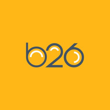 logo B26 logosu yuvarlak 