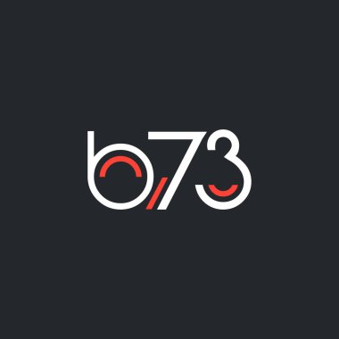 logo B73 logo yuvarlak 