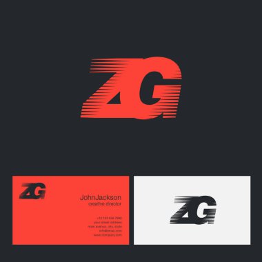 Zg harfler şirket logosu 