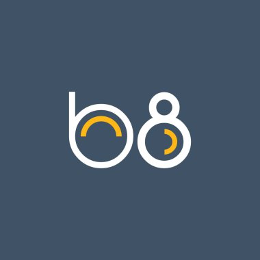 logo B8 logosu yuvarlak 