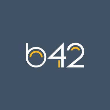 logo B42 logosu yuvarlak 