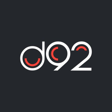 logo D92 logosu yuvarlak 