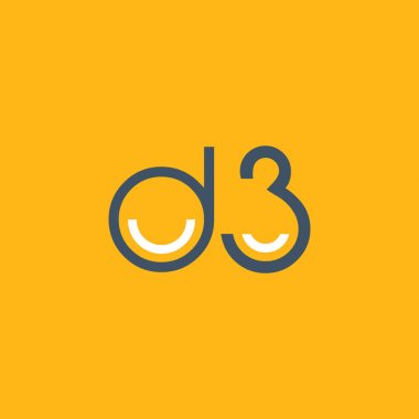 logo D3 logosu yuvarlak 