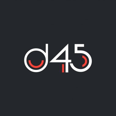logo D45 logo yuvarlak   