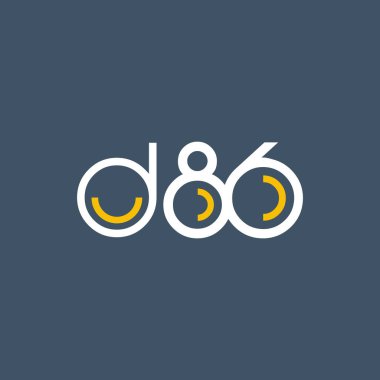 logo D86 logo yuvarlak 