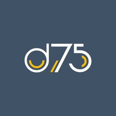 logo D75 logo yuvarlak 