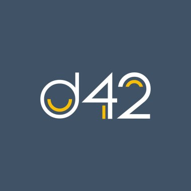 logo D42 logo yuvarlak 
