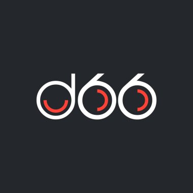 logo D66 logosu yuvarlak 