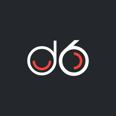 logo D6 logosu yuvarlak 