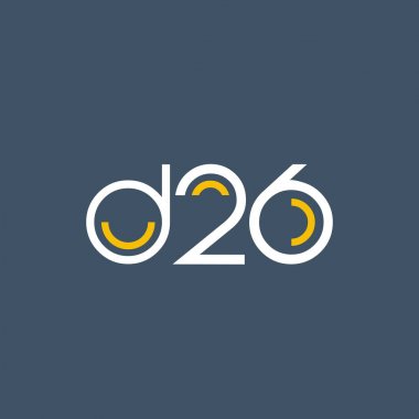 logo D26 logosu yuvarlak 