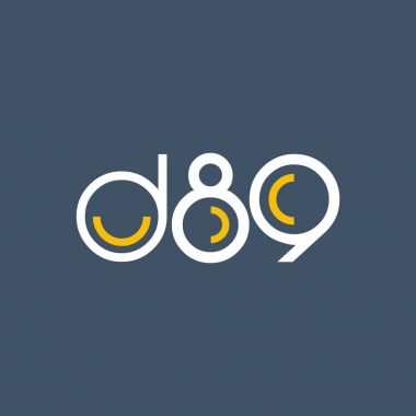 logo D89 logosu yuvarlak 